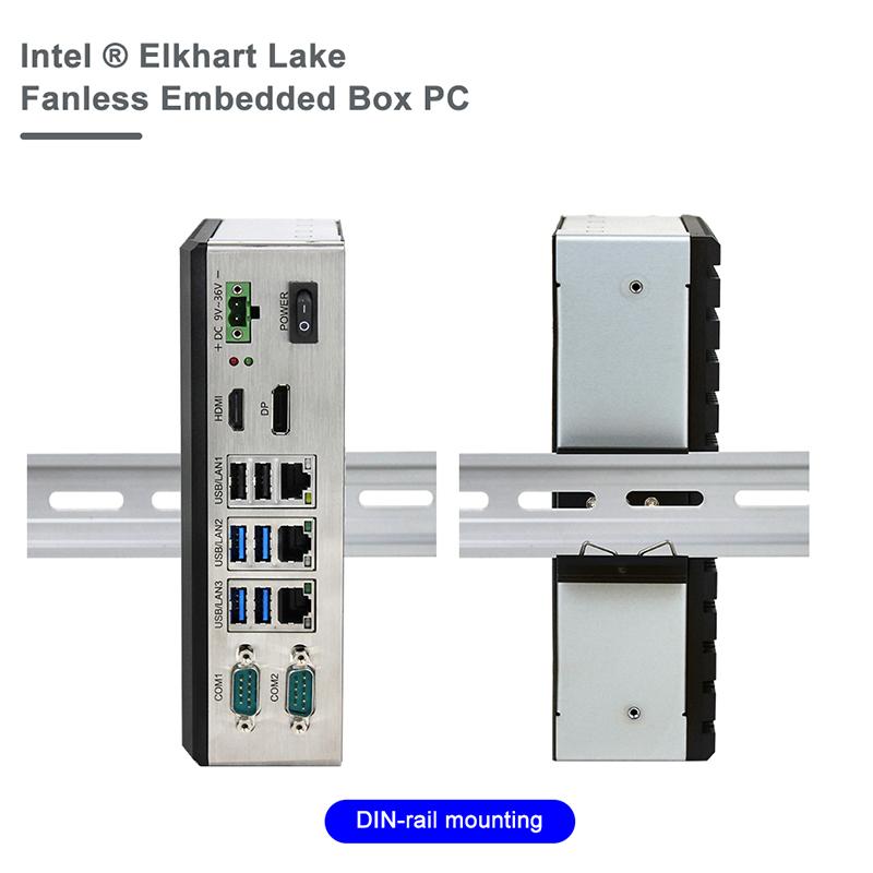 PC industriel fanless Monolith-60005B pour automatisation, supervision et edge computing - Étanche IP67/IP69K - Intel 8th Gen Whiskey Lake Core i5-8265U_3