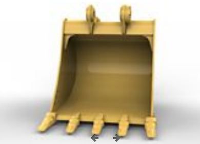 488-8415 godet d'excavation à usage normal avec lame de nivellement - caterpillar finance france - 650 mm (25 in)_3