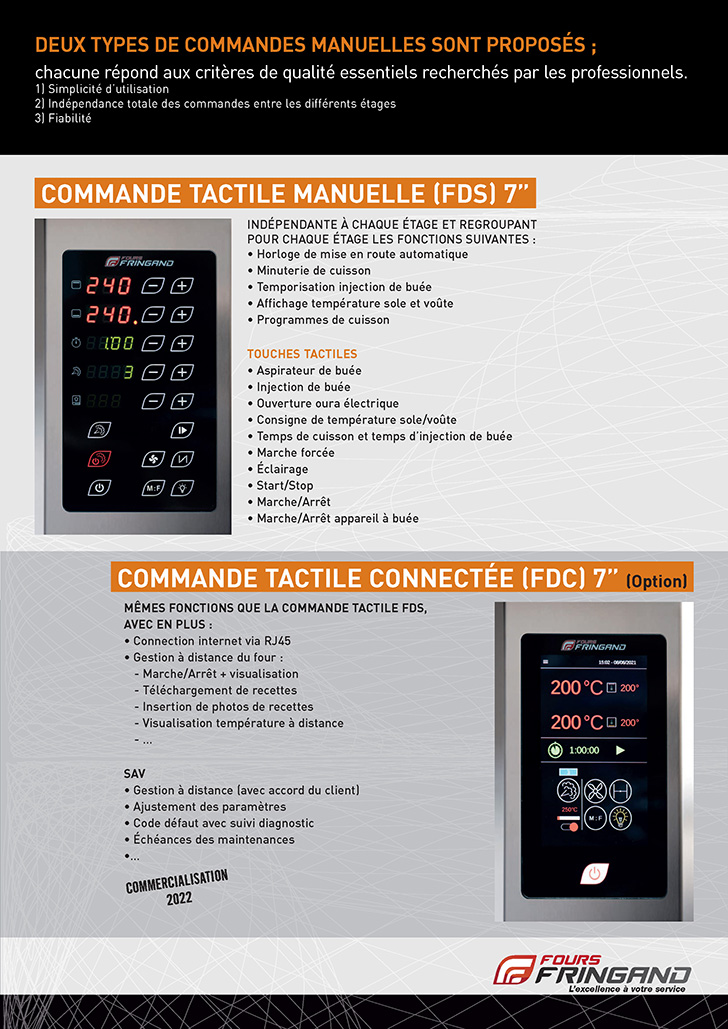 Four électrique avec montée en température rapide