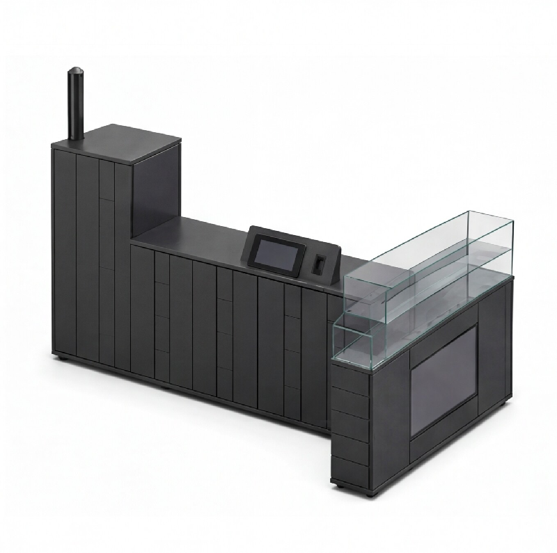 Îlot commercial intelligent - distributeurs automatiques, casiers et tests de parfums_3