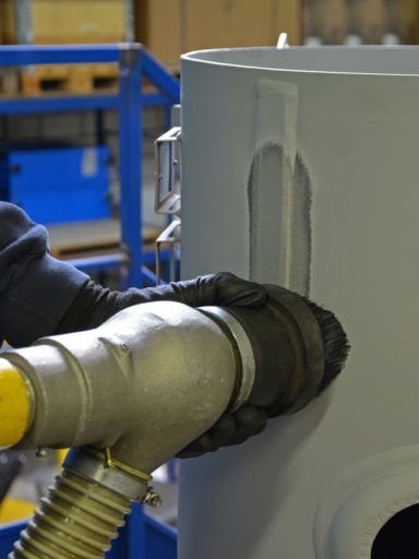 Compresseur pour sablage - Kremlin - sableuse Gritco DFU avec récupération - poids 95 kg_3