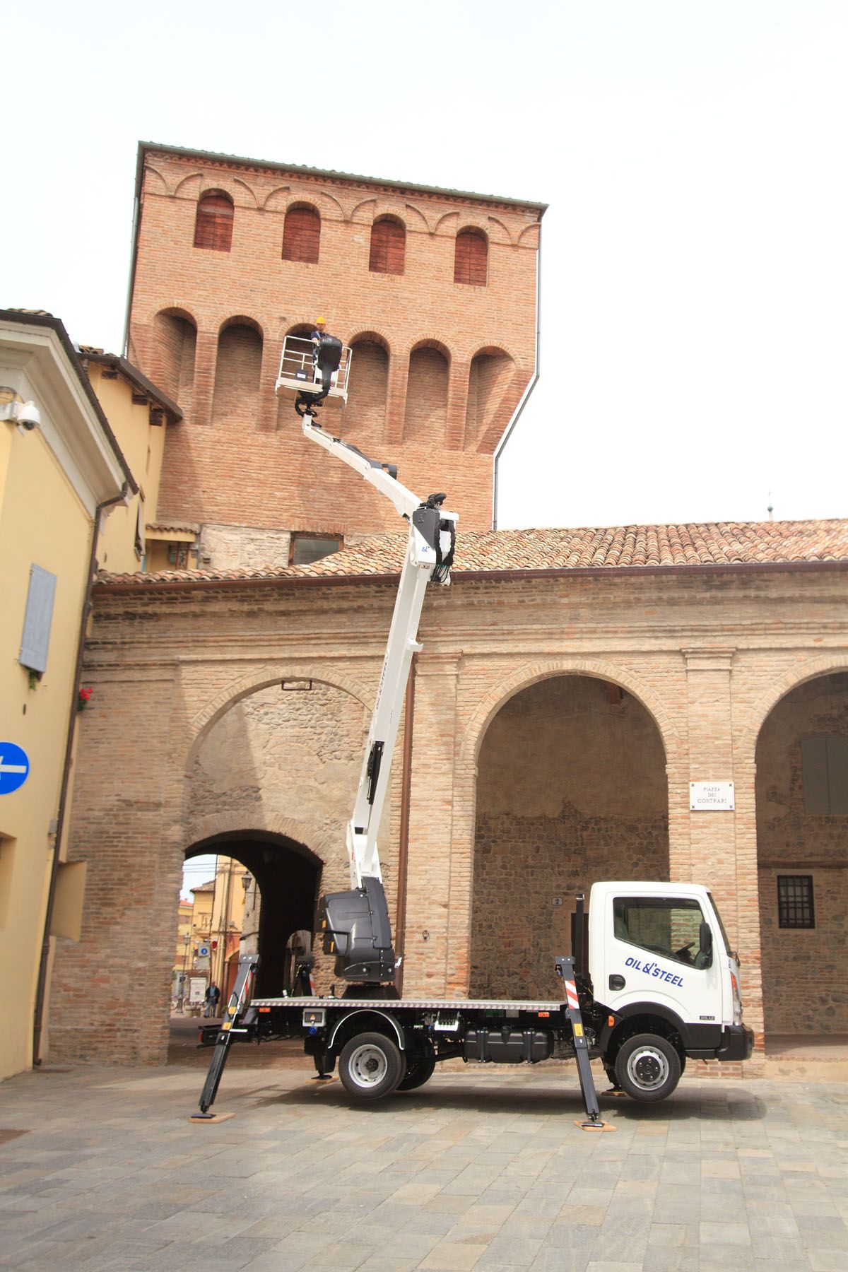 Plate-forme en aluminium du camion nacelle Snake 2112