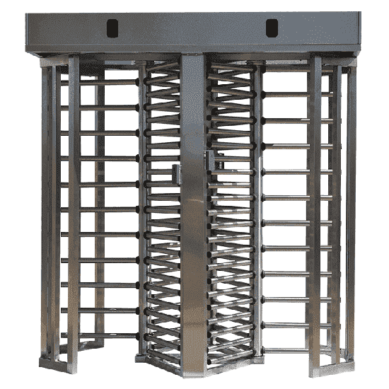 Tourniquet tambour Defender TTSFHKS - contrôle bidirectionnel pour accès chantier, usine, parc de loisirs et zone industrielle_3