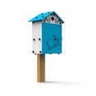 Boîte à Livres Crapaud - Promotion de la lecture - Bois traité autoclave classe IV et polyéthylène - 0,6 x 0,39 x 1,37 m - 40 kg_3