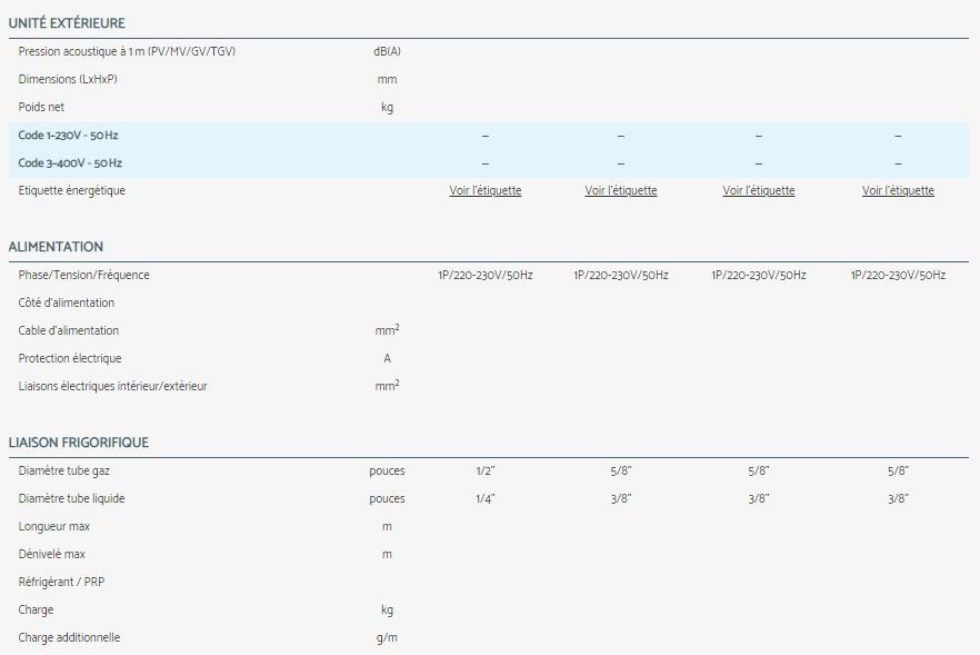 CFV - Climatiseur professionnel Airwell - design compact avec prise air neuf et télécommande filaire RWV05 incluse_3
