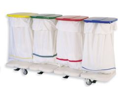 Chariot à linge porte sac Aisy Bag - léger, silencieux, ergonomique, hygiénique, résistant aux UV et aux traitements de lavage_3