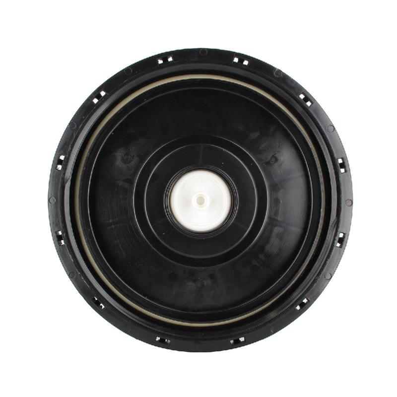 Couvercle Schütz Ø225 noir avec bonde 2