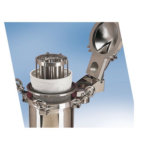 Filtre à panier, poche ou cartouches - corps de filtre inox - groupe P.R.D - débit jusqu'à 420m3/h_3