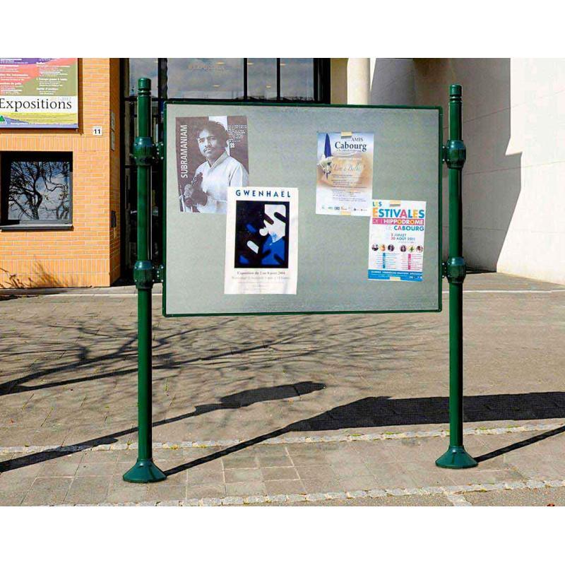 Panneau d'affichage libre City - Réf : 591010.Gpro - Aluminium moulé et tôles galvanisées_3