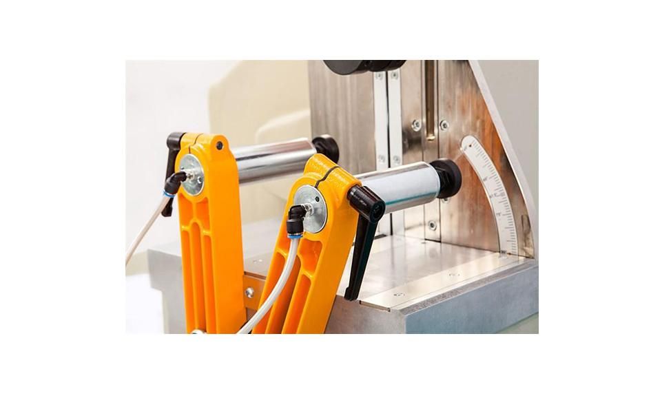 Dc 421 ps - tronçonneuse à double tête - machinerie yilmaz - scie à double tête de 420 mm_3