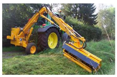Épareuse Kantonnier - Herder - Portée de 6,70 m - avec fonction d'aspirateur_3