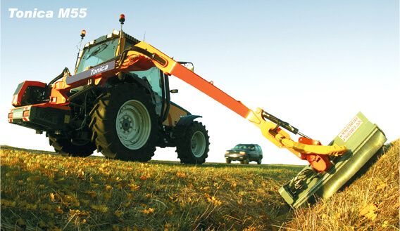 Épareuse puissante Tonica pour travaux d'entretien
