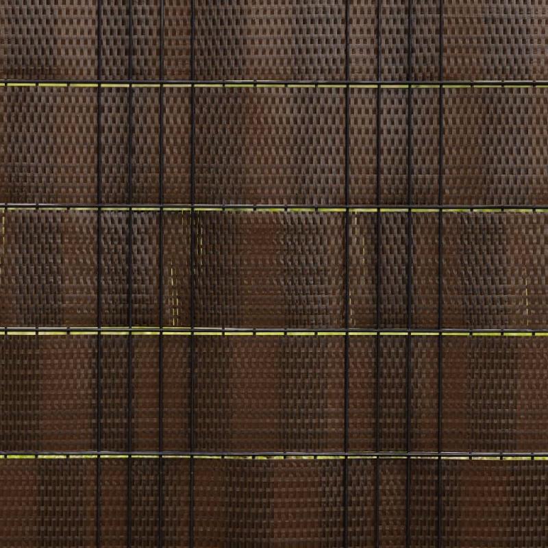 Vidaxl paravents de balcon 10pcs marron et noir 255x19cm résine tressé 156315_3