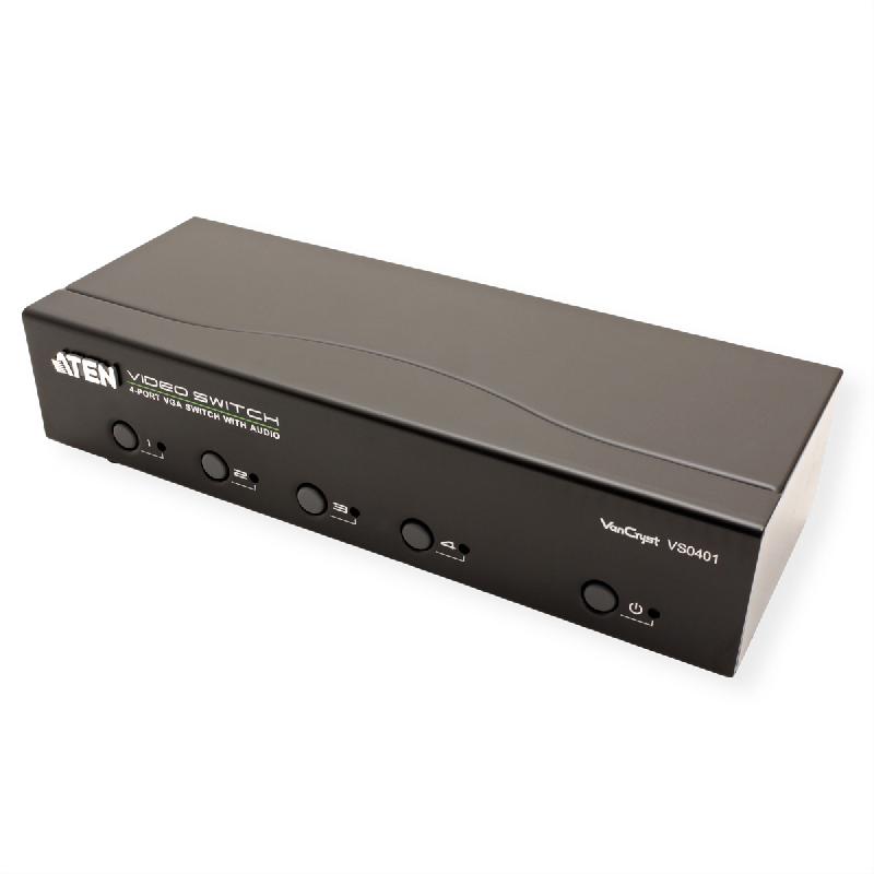 ATEN VS0401 Commutateur audio-vidéo VGA à 4 ports_3