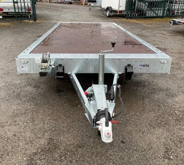 Remorque porte voiture-plateau - 5,90 X 2,15 M - 3500 KG - MARTZ GT PLATEAU 600/3S_3