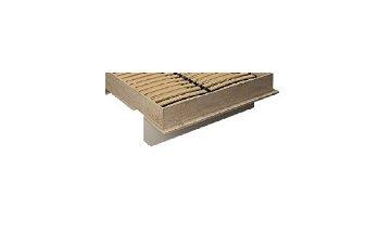 Armoire lit escamotable Kompact - ouverture assistée - coloris chêne - couchage 160x200 cm - ultra plate pour gain de place_3