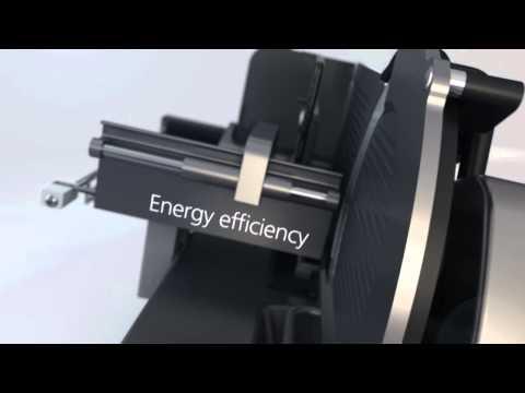 Trancheur vertical manuel VSC280 - ergonomique, précis et durable avec lame inclinée 10°_3