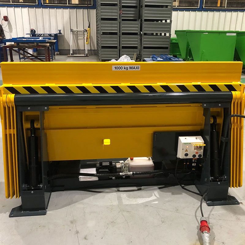 Inclineur 80° sur mesure pour caisses 1600 x 1200 x 970 mm - Référence AP80°100-170-125-3903-2_3