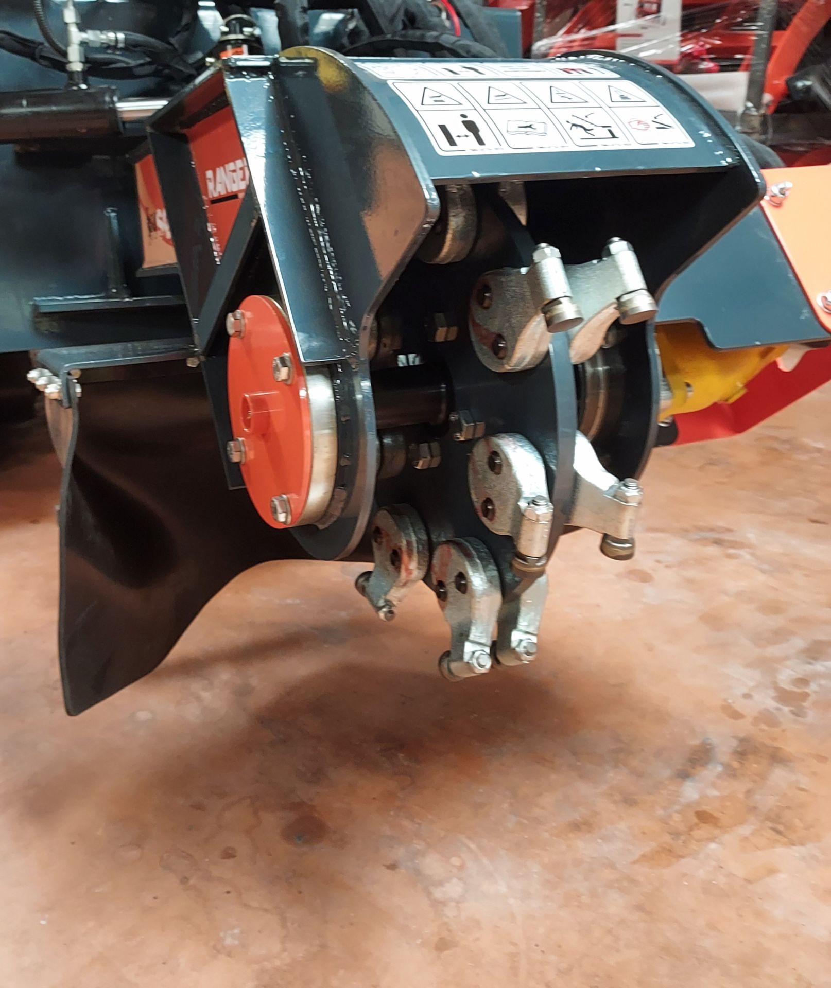 Disque de rognage 475 mm avec 16 dents Greenteeth pour souches