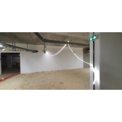 Ruban LED étanche HEXALINE 300W IP65 - 230V, idéal chantiers, grands espaces, zones humides et extérieurs_3