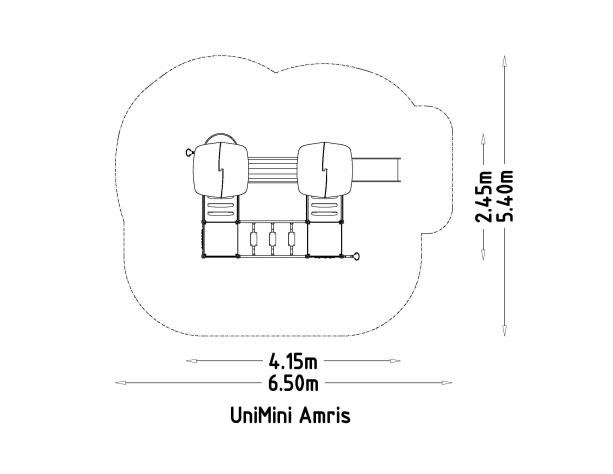 Équipement de jeux pour enfants avec montage en 29 heures