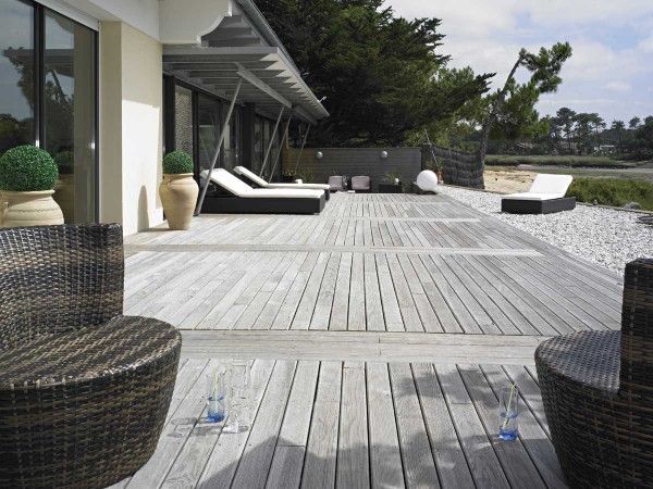 Lames de terrasses FP Bois - Pin Maritime traité Classe 4 - Largeur 165mm_3