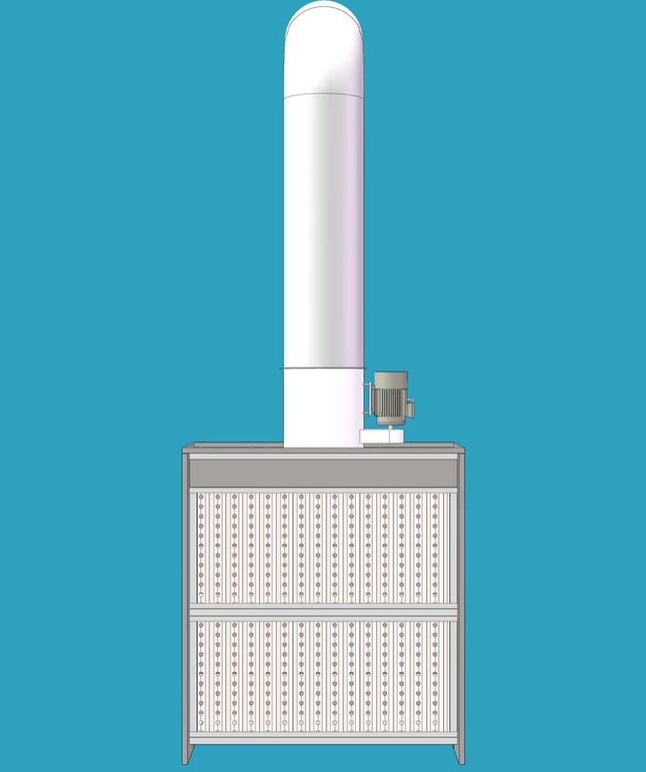 Mur filtrant de ponçage RMP400 - 22000 m3/heure - Sellerpro - 4KW - Filtration 98%_3