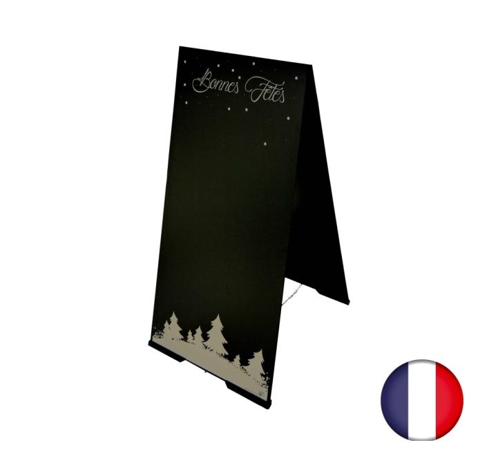 Stop trottoir bois panneau ardoises - pfn85, lstf85, lstf84, lstf83, pfn66_3