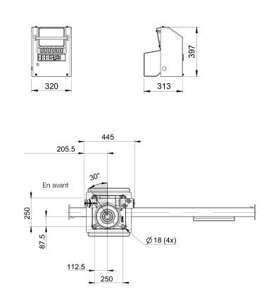 Grue auxiliaire HIAB T-CLX 013 - 1,2 tm - Portée hydraulique 2 à 4,2 m - Compacte pour camion léger_3
