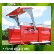 Remorque Atlas 12 avec flèche à ressort caissonnée et béquille hydraulique