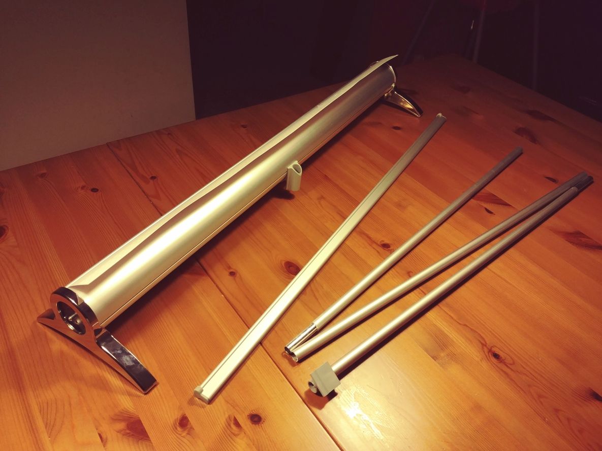 Kakémono roll-up expo - Design robuste et économique - Largeurs 85 et 100 cm - Visuel inclus_3