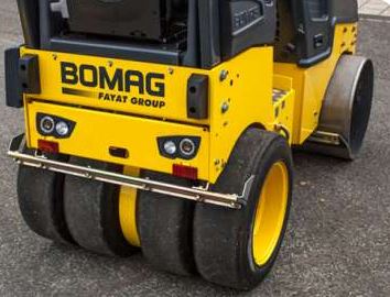 Compacteur articulé BW 100 SCC 5 Bomag avec manœuvrabilité exceptionnelle