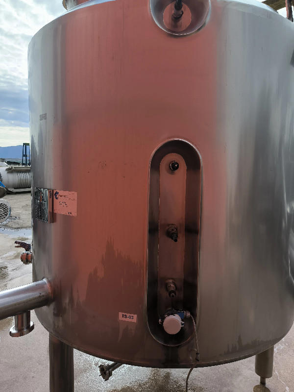 Cuve en acier inoxydable conal fcp 3400 litres avec isolation hermetique - référence : c14114_3