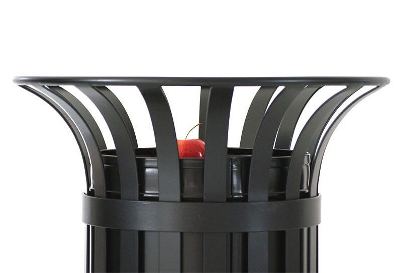 003203 - Poubelle publique Sofia Komserwis - 70 L - Hauteur 89 cm - Diamètre 52/40 cm_3