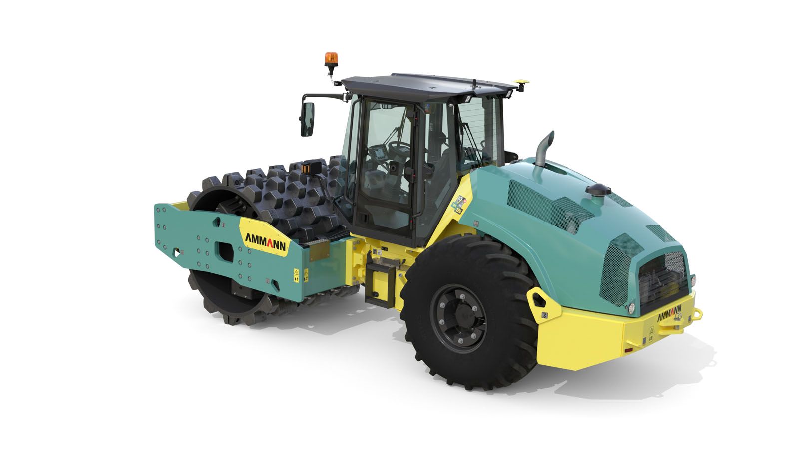 Compacteur de sol - Ammann ARS 220 T4f - longueur 6738 mm - poids 22 tonnes - systèmes avancés de vibration et amplitude_3