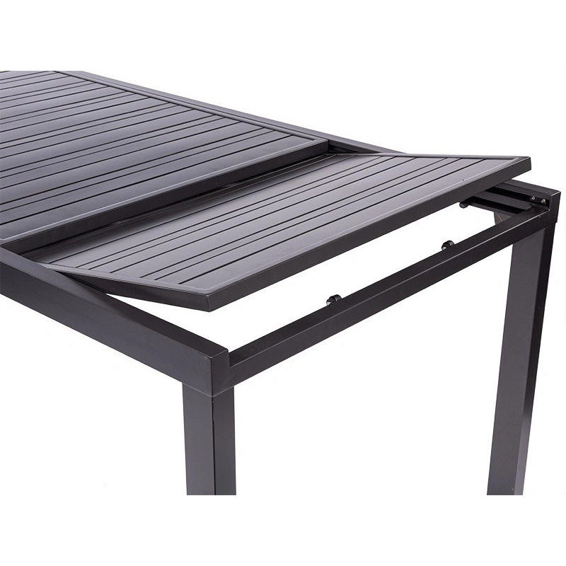 Table de jardin extensible compact 180/240x95x75cm – MTF – aluminium – 2nab3125_3