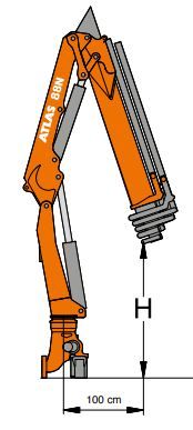 Grue auxiliaire Atlas 88N - modèle 88N_3