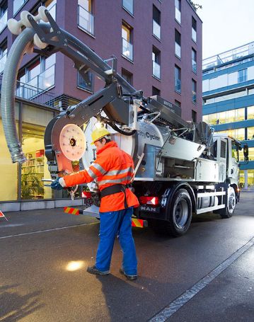Citycycler avec capacité de 6 050 litres et recyclage d'eau
