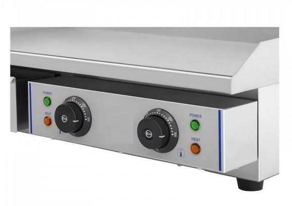 Plaque à snacker électrique avec 2 zones chauffantes de 73 cm_3