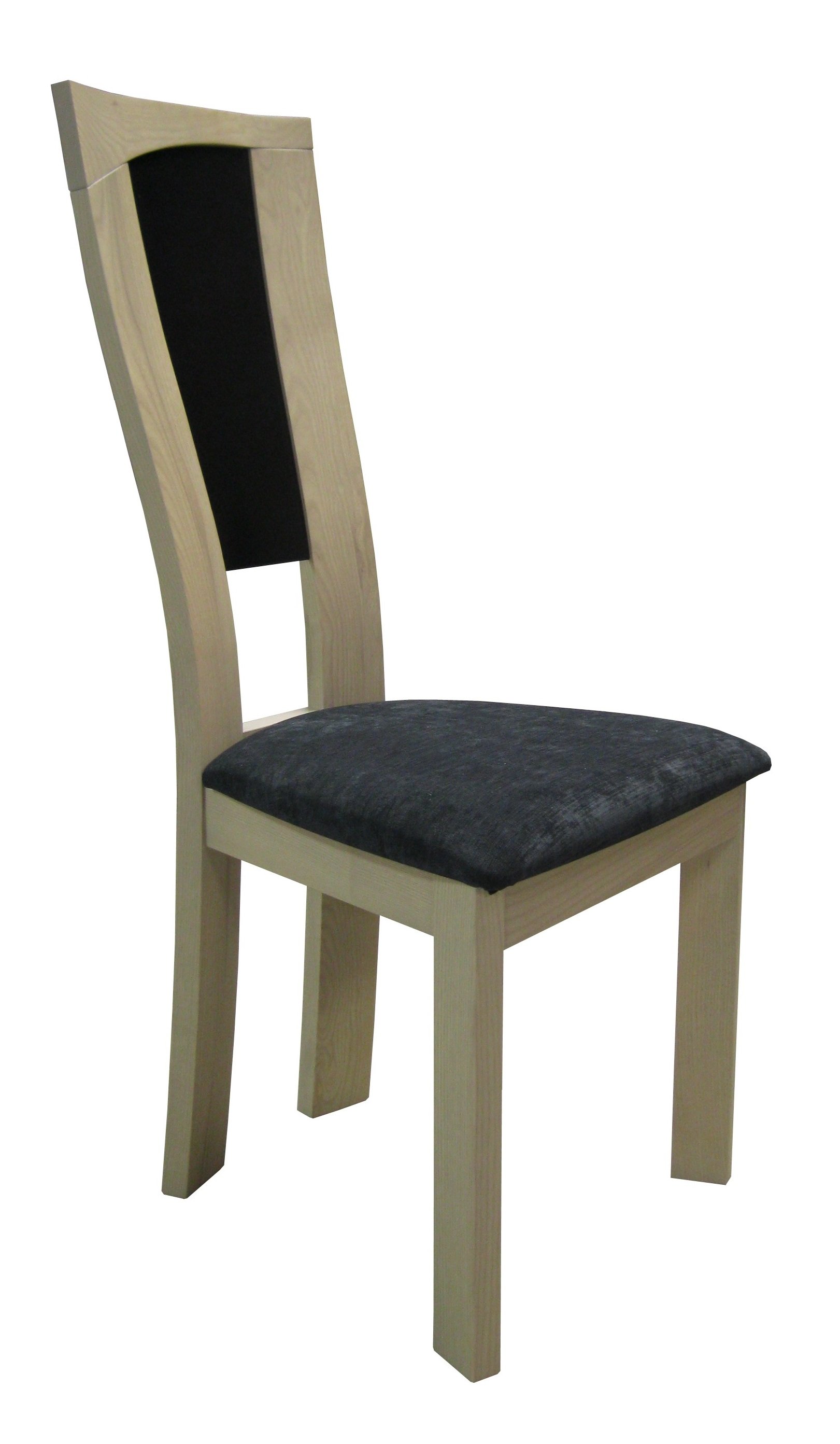 Chaise Nymphéa en bois massif - dossier personnalisable - fabrication française - plusieurs essences et finitions_3