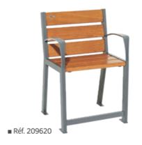 Banc et fauteuil SILAOS pour seniors - Rehausse 10 cm, repose-pieds et accoudoirs adaptés_3
