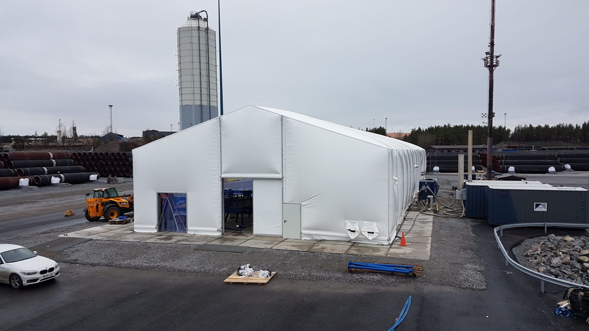 Entrepôt modulaire de stockage - ClearSpan_3