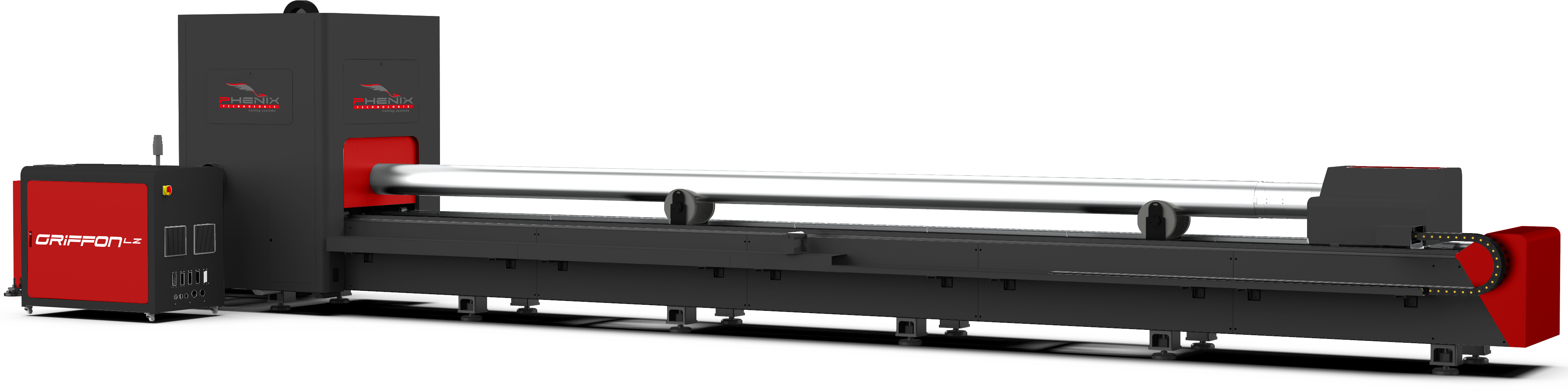 Machine de découpe tube laser fibre haute vitesse GRIFFON LZ - Précision et flexibilité pour pièces métalliques et profilés complexes_3