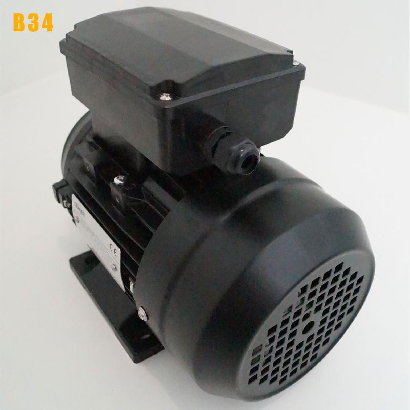 Moteur électrique monophasé 220V 3kW - 3000 tr/min - CEMER MY100L2B34 - Bride B34 - Condensateur permanent_3