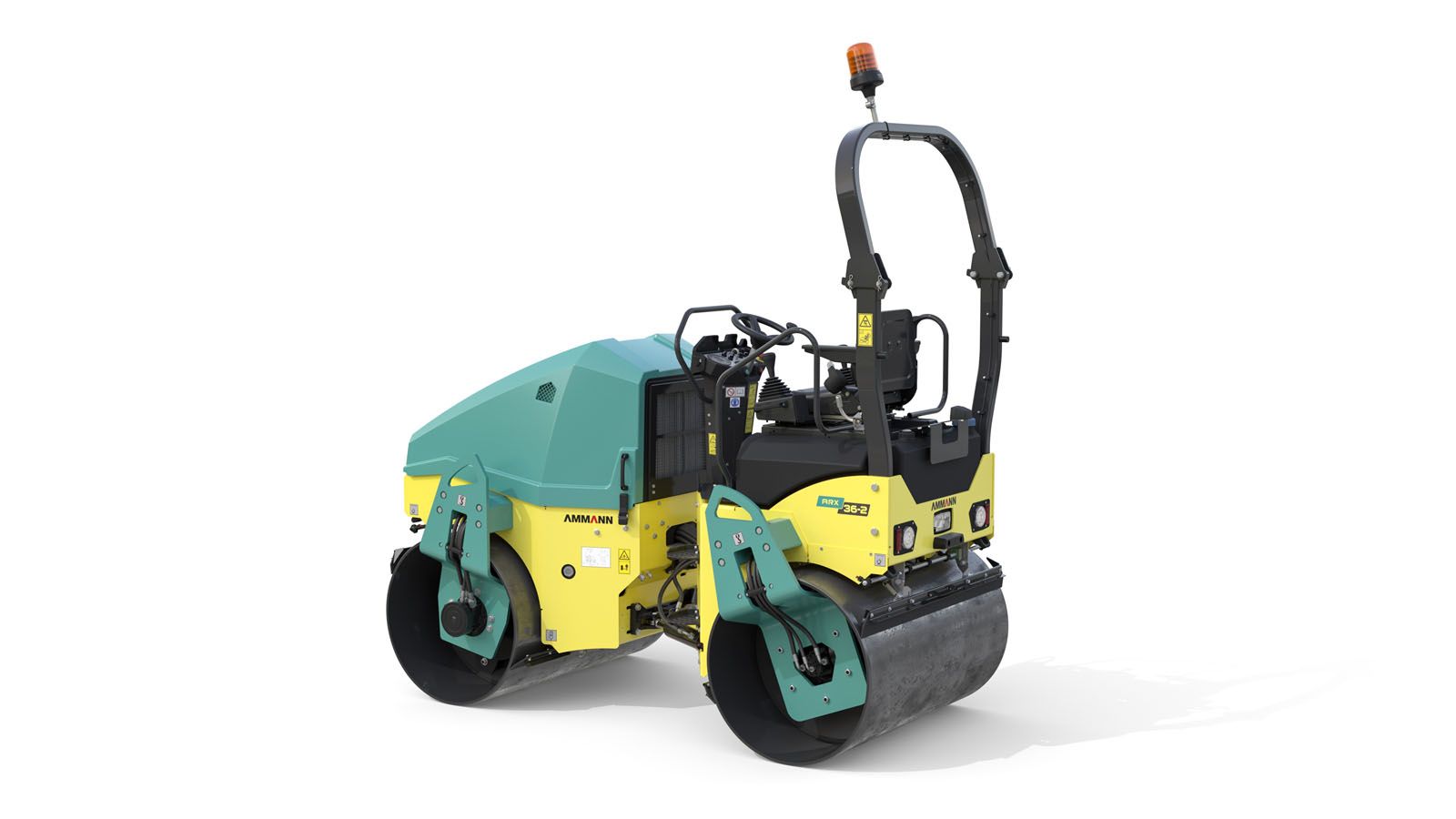 ARX 36-2 compacteur tandem - Ammann - poids d'exploitation 3760 kg - moteur Kubota - largeur de bille 1300 mm_3