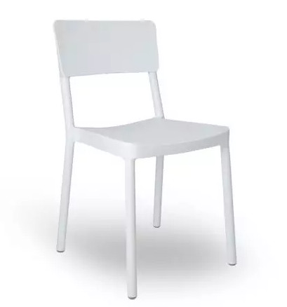 Chaise empilable Rialto - Polypropylène traité anti-UV - Empilable par 10_3