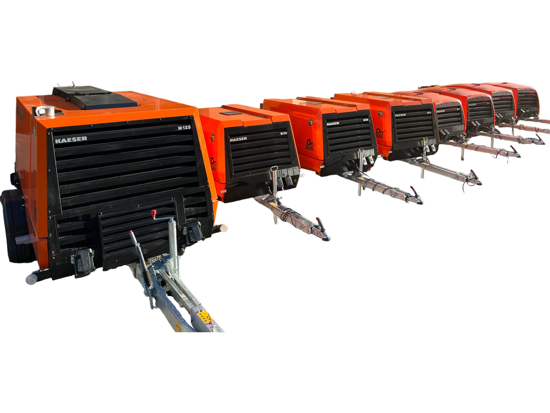 Compresseur mobile de chantier KAESER M59A1 5500l/mn_3