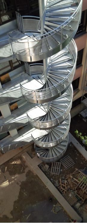 Escalier hélicoïdal ysotole - ysofer esca - passage 1up ou 2up_3