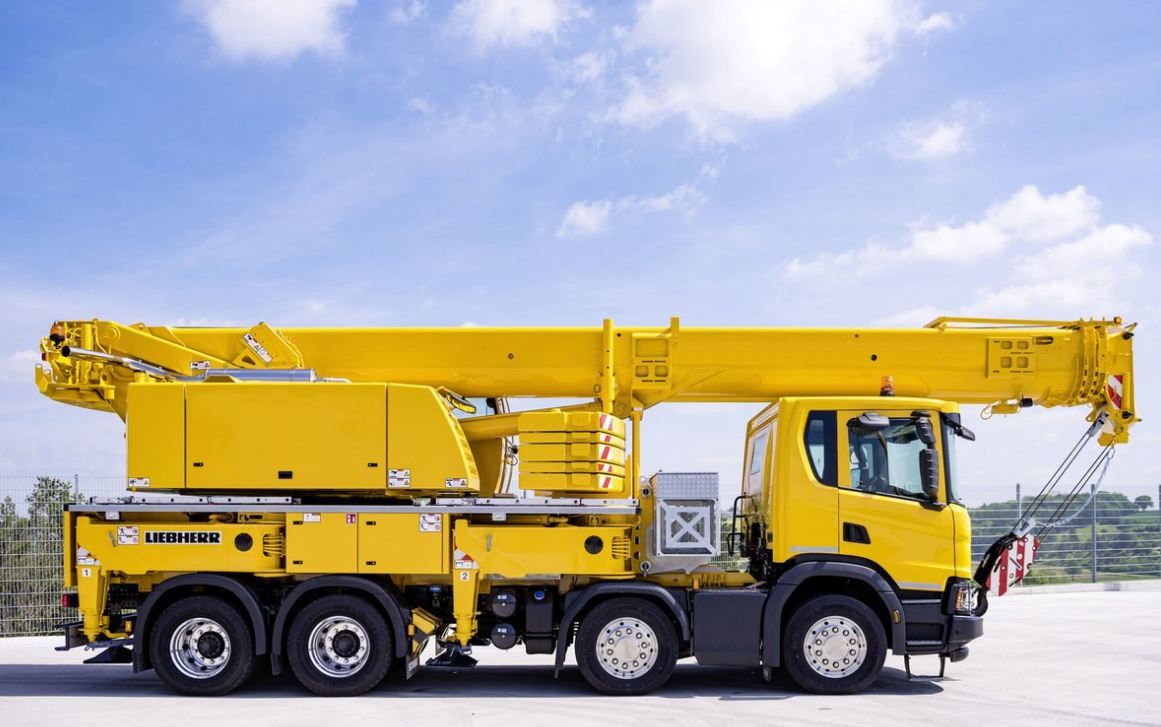 Grue automotrice conçue pour une précision et une sécurité optimales