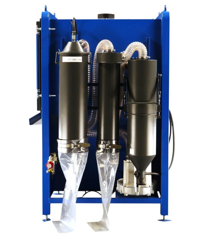 Équipement de sablage DF 1000 pour décapage et aérogommage